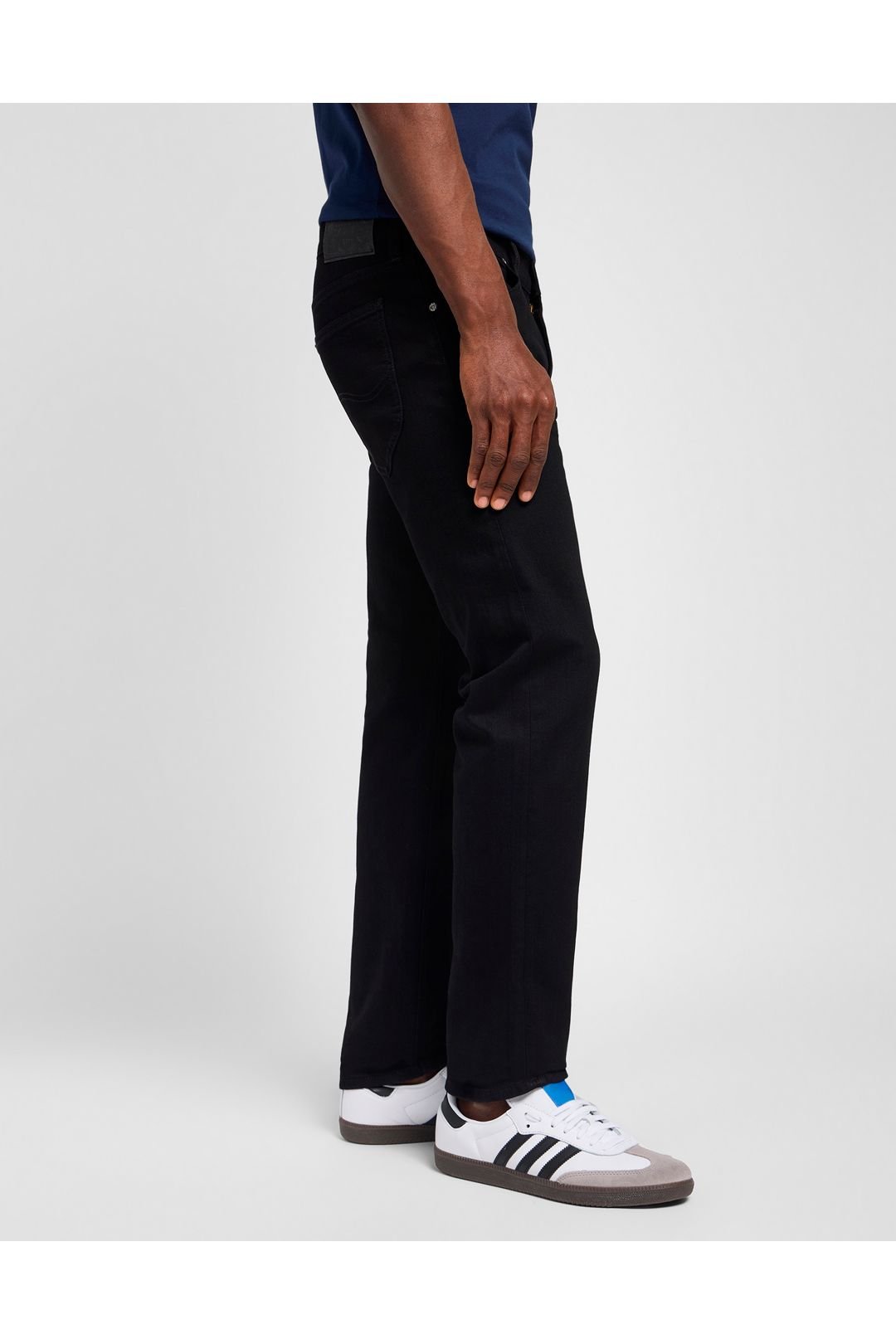 Lee Lee Men's Daren Straight Fit Jeans Clean Black - 3