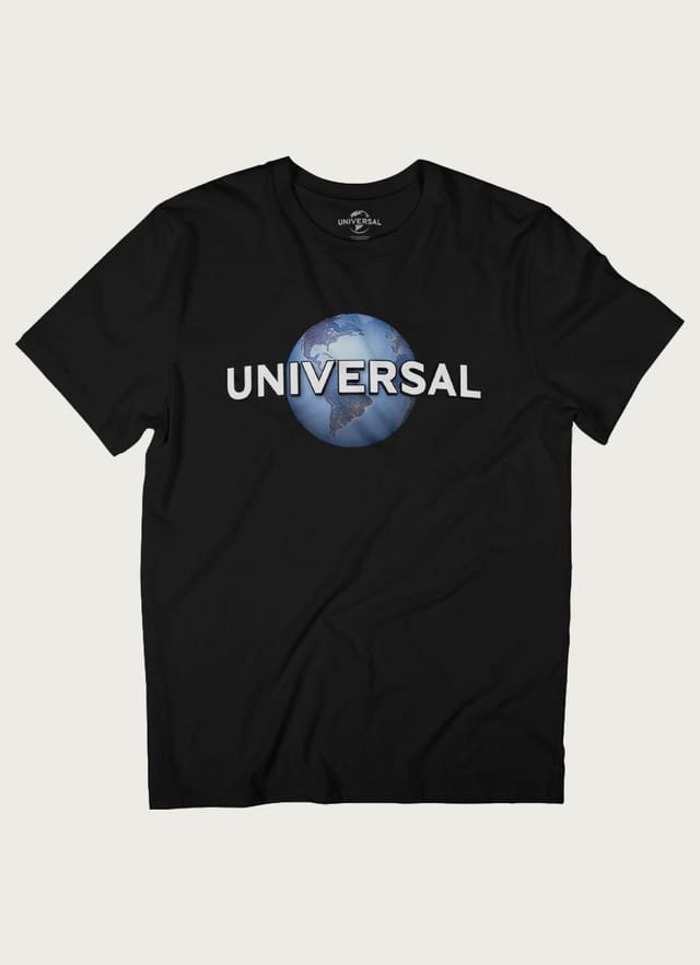 Universal Universal Men's Classic Logo T-Shirt in Black - 2