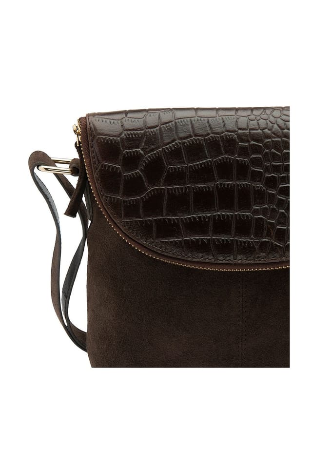 Lotus Lotus Women's 'Chantelle' Suede & Leather Handbag in Brown - 3
