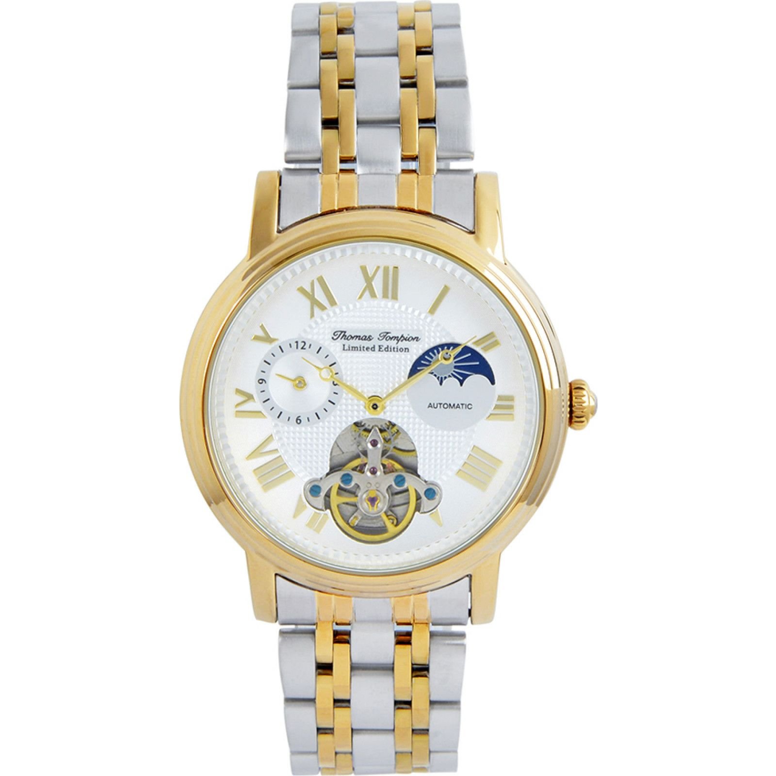 Thomas Tompion Thomas Tompion Men's TT-1321 London 44mm Automatic Watch - 1