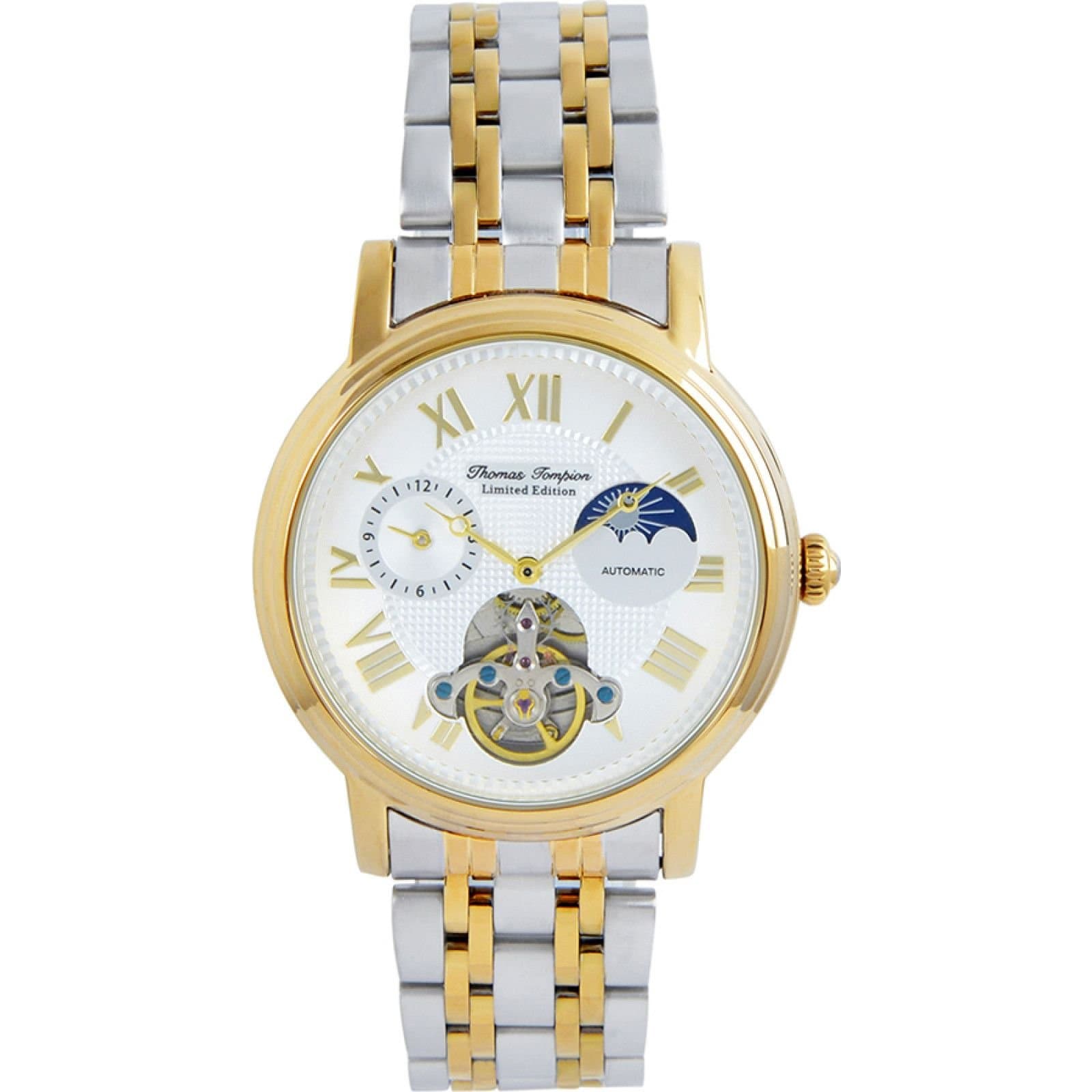 Thomas Tompion Thomas Tompion Men's TT-1321 London 44mm Automatic Watch