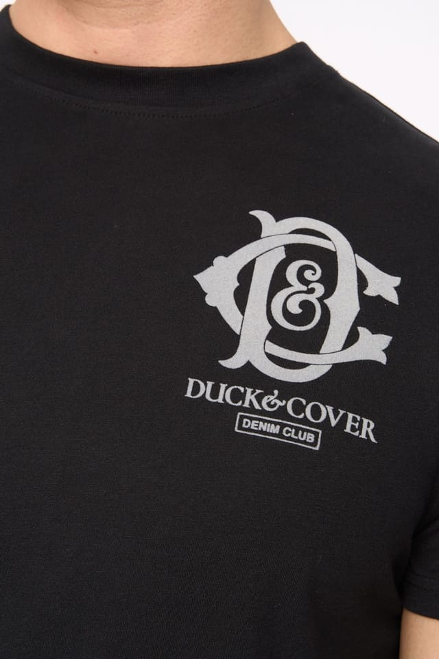 Duck&Cover Duck&Cover Men's Randolph Premium Brushed Cotton T-Shirt in Light Stone - 2