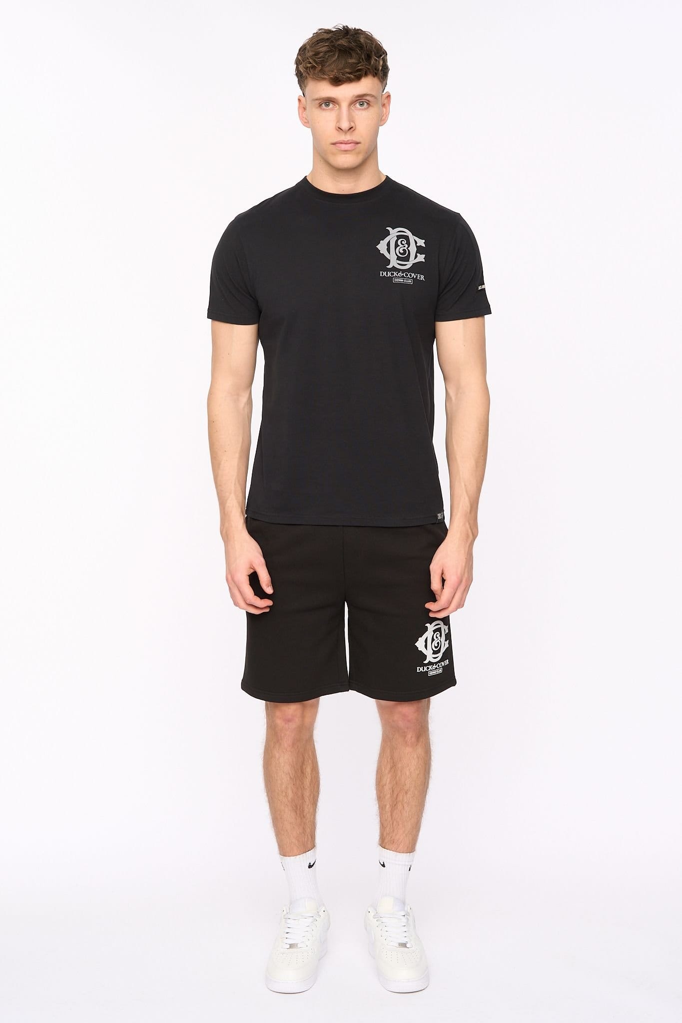 Duck&Cover Duck&Cover Men's Randolph Premium Brushed Cotton T-Shirt in Light Stone - 4