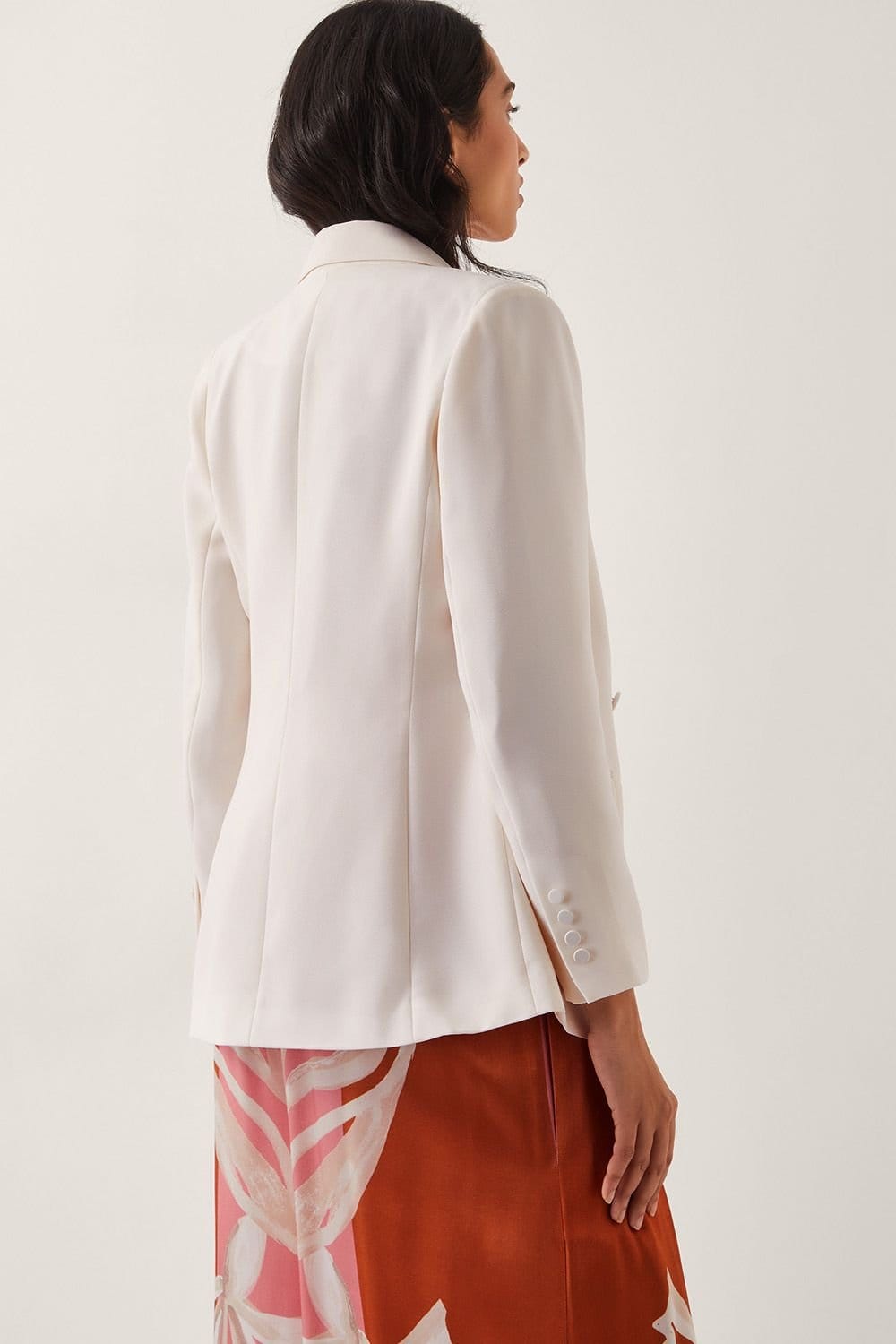 Monsoon Monsoon Women's Ashley Double-Breasted Blazer Ivory - 4