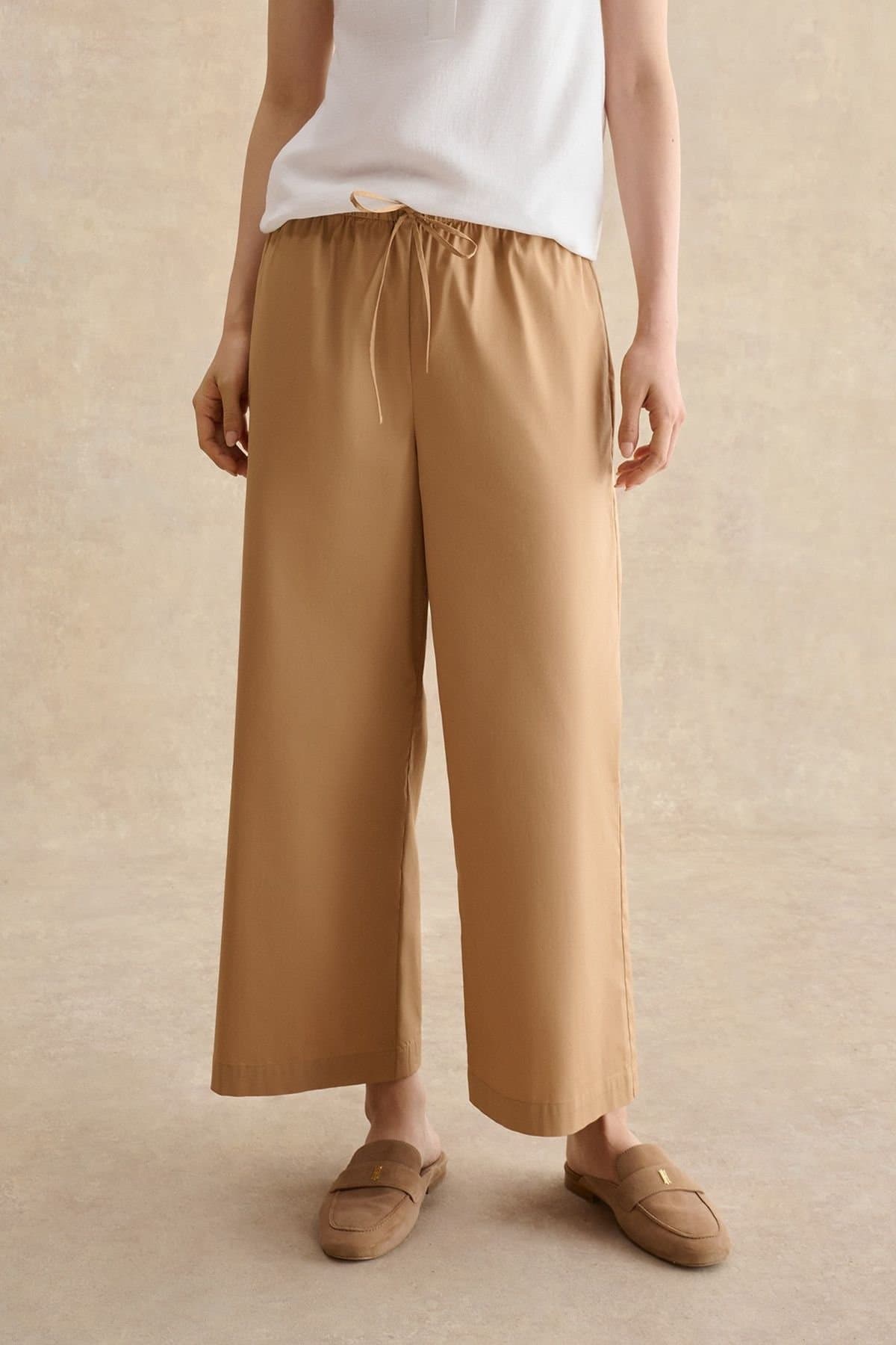 Hobbs London Hobbs London Women's Lorrie Trouser in Light Tan