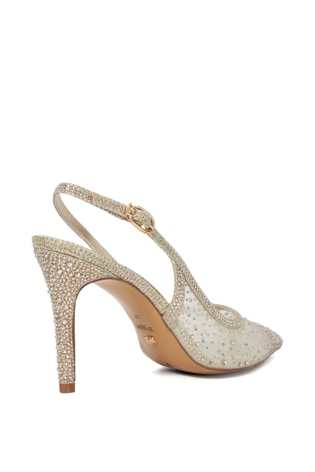 Dune London Dune London Women's 'Compassionate' Strappy Heels in Metallics - 3