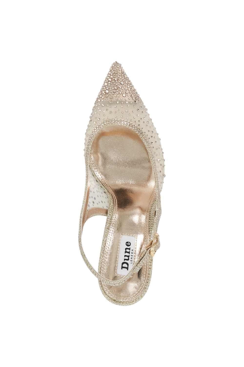 Dune London Dune London Women's 'Compassionate' Strappy Heels in Metallics - 4
