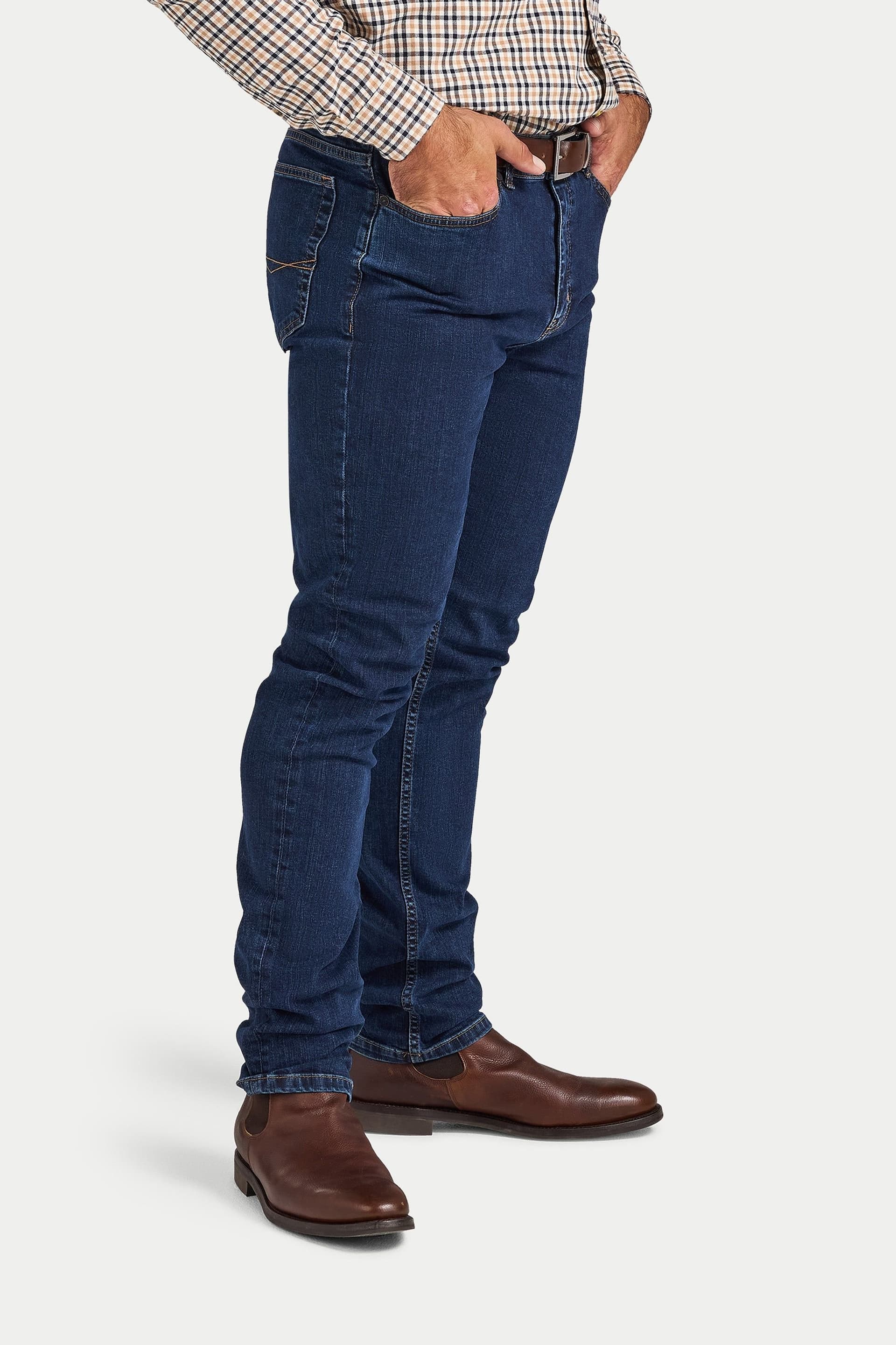 raging bull Raging Bull Men's Regular Fit Jean in Mid Blue