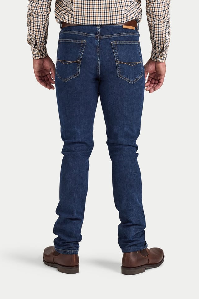 raging bull Raging Bull Men's Regular Fit Jean in Mid Blue - 2