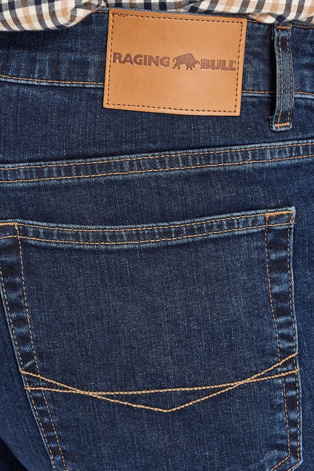 raging bull Raging Bull Men's Regular Fit Jean in Mid Blue - 3