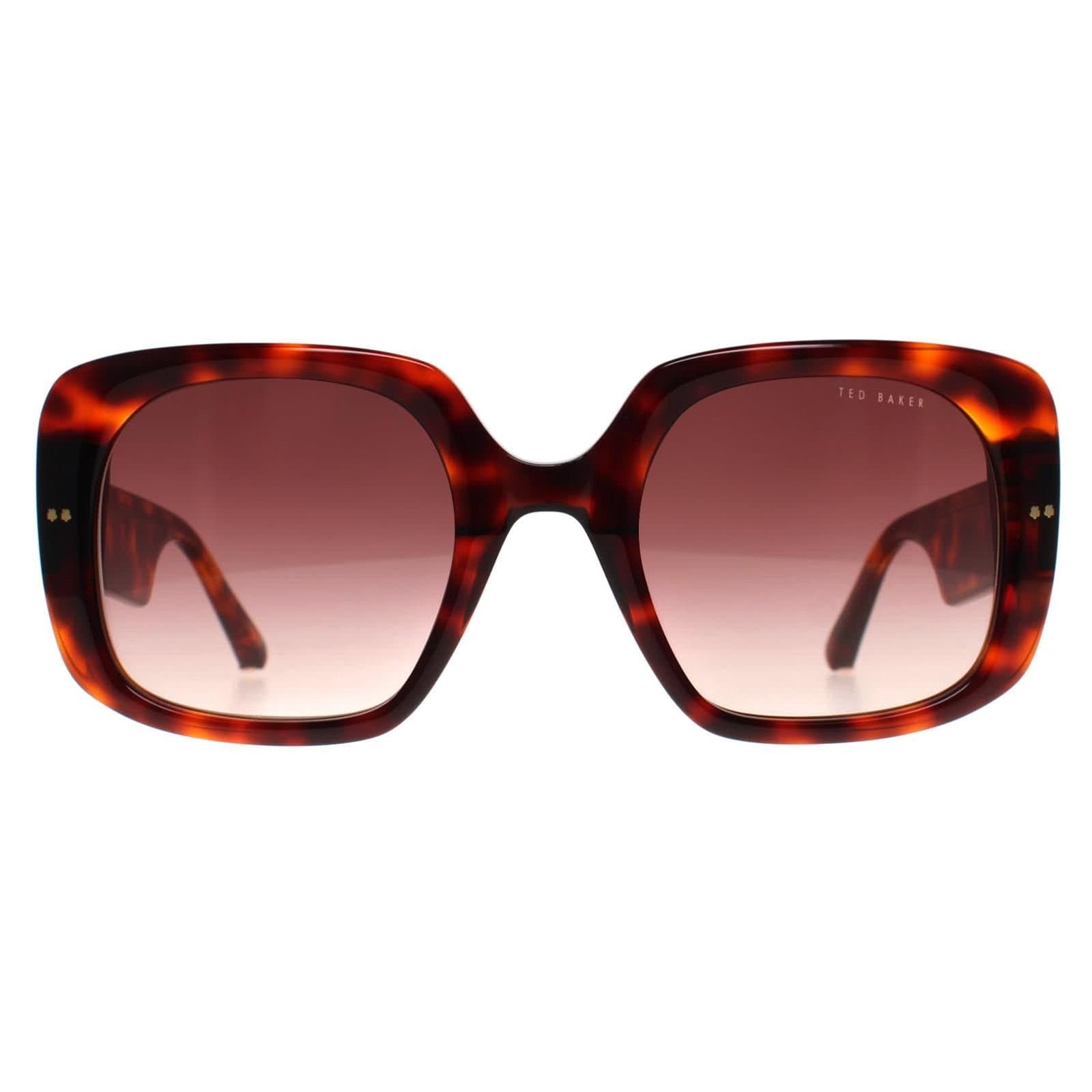Ted Baker Ted Baker Women's Square Tortoise Brown Gradient TB1730 Catrina
