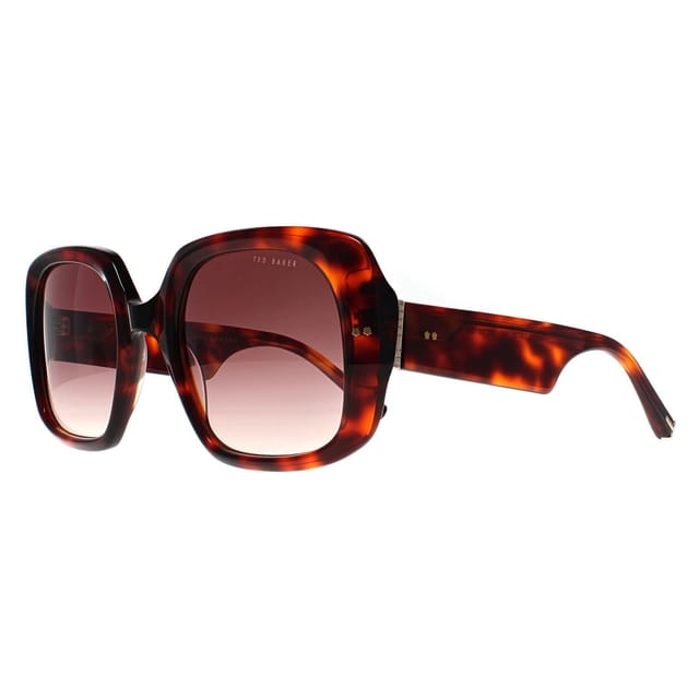 Ted Baker Ted Baker Women's Square Tortoise Brown Gradient TB1730 Catrina - 2