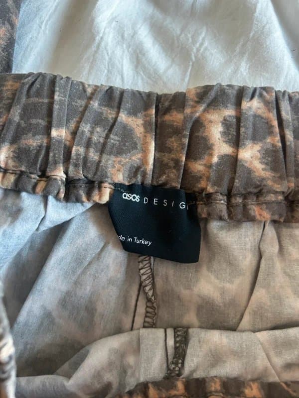 ASOS Leopard print trousers