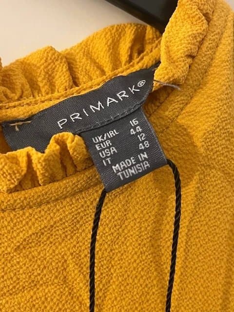 Primark Primark Mustard Yellow Smock Dress – Size 16 (BNWT)