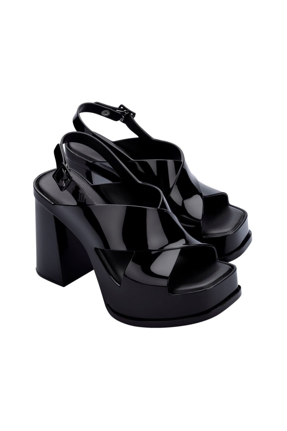 Melissa Shoes Melissa Shoes Women's Dance Jelly Heels in Black - 4