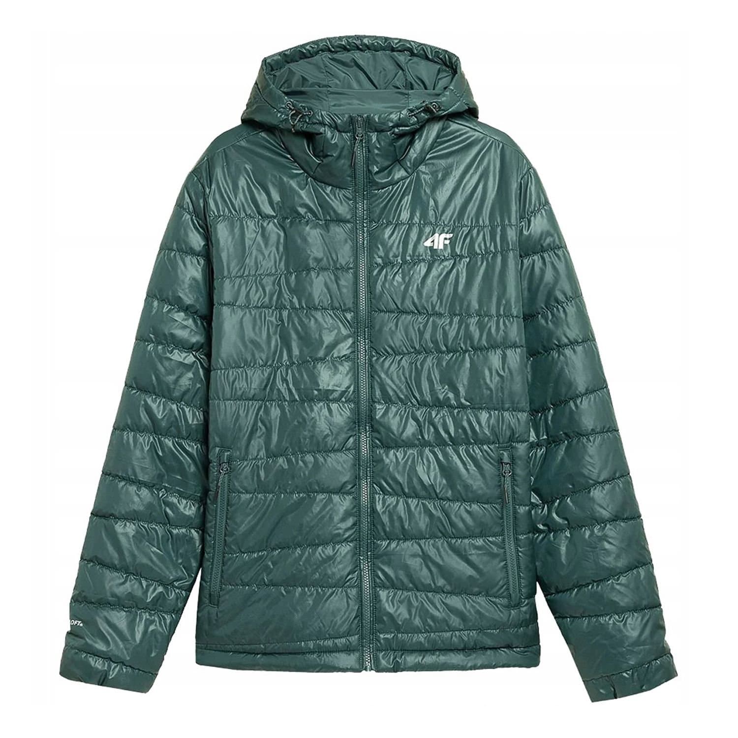 4F 4F Men's H4Z21 Jacket in Pale Green