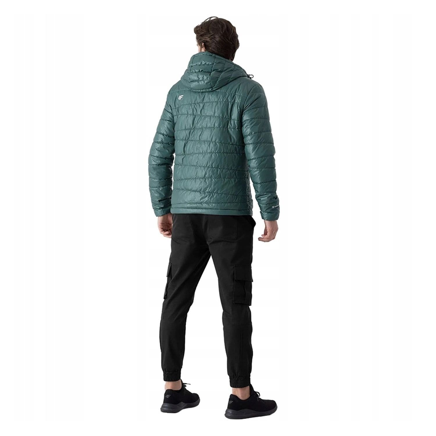 4F 4F Men's H4Z21 Jacket in Pale Green - 4