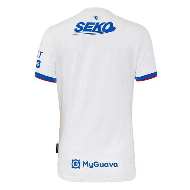 Umbro Umbro Women's 25 26 Rangers FC Short-Sleeved Away Shirt in Cool White - 2