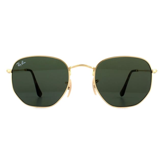 Ray-Ban Ray-Ban Men's Square Gold Green G-15 Sunglasses - 2