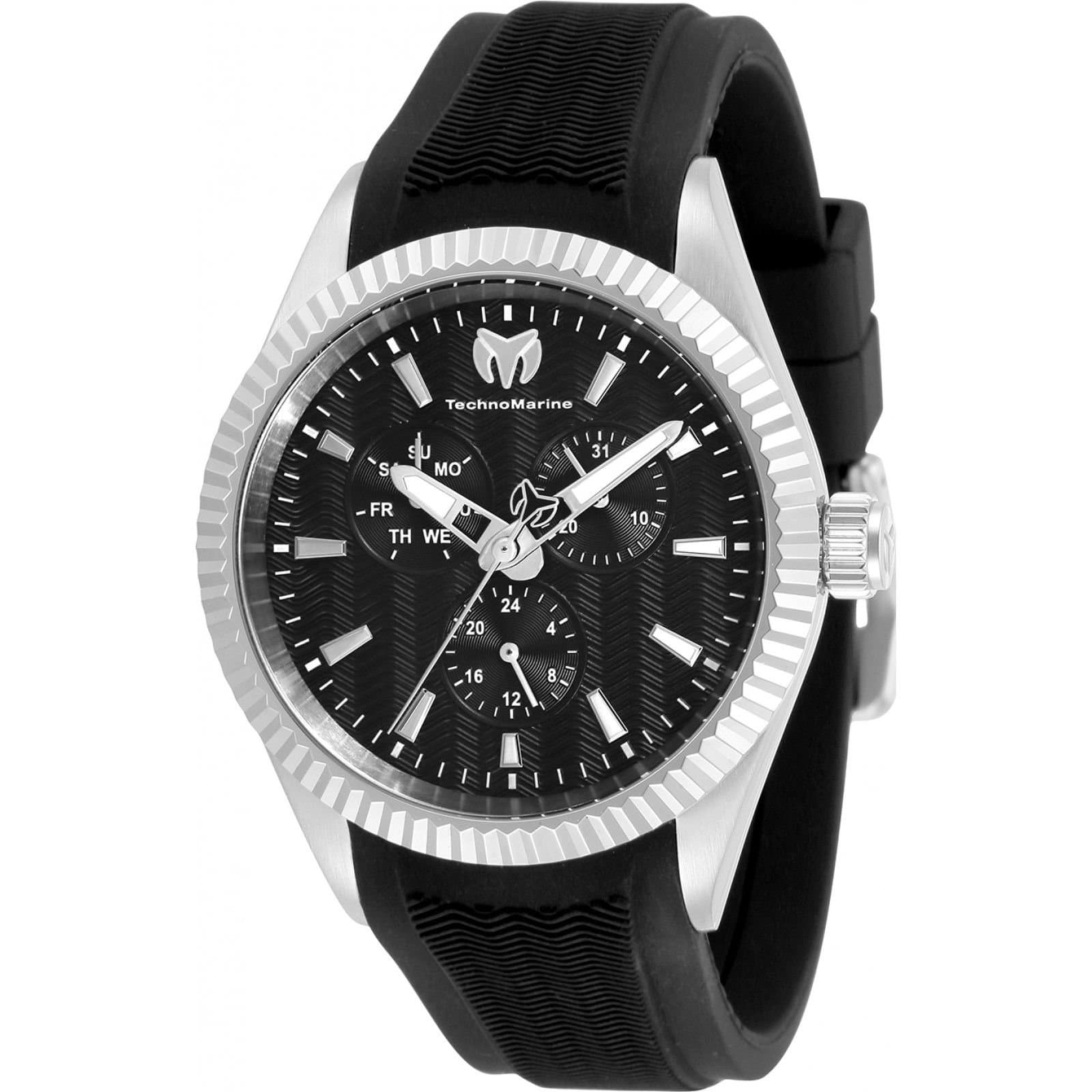TechnoMarine TechnoMarine Men's TM-719022 Sea 42mm Quartz Watch in Black