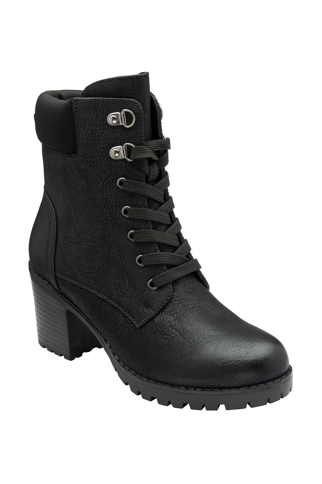 Lotus Lotus Women's 'Gene' Heeled Ankle Boots in Black