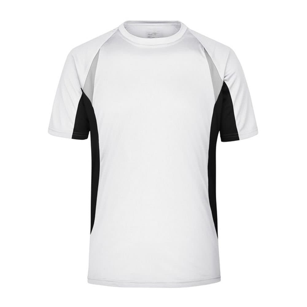 James and Nicholson James and Nicholson Men's Running T-Shirt in White