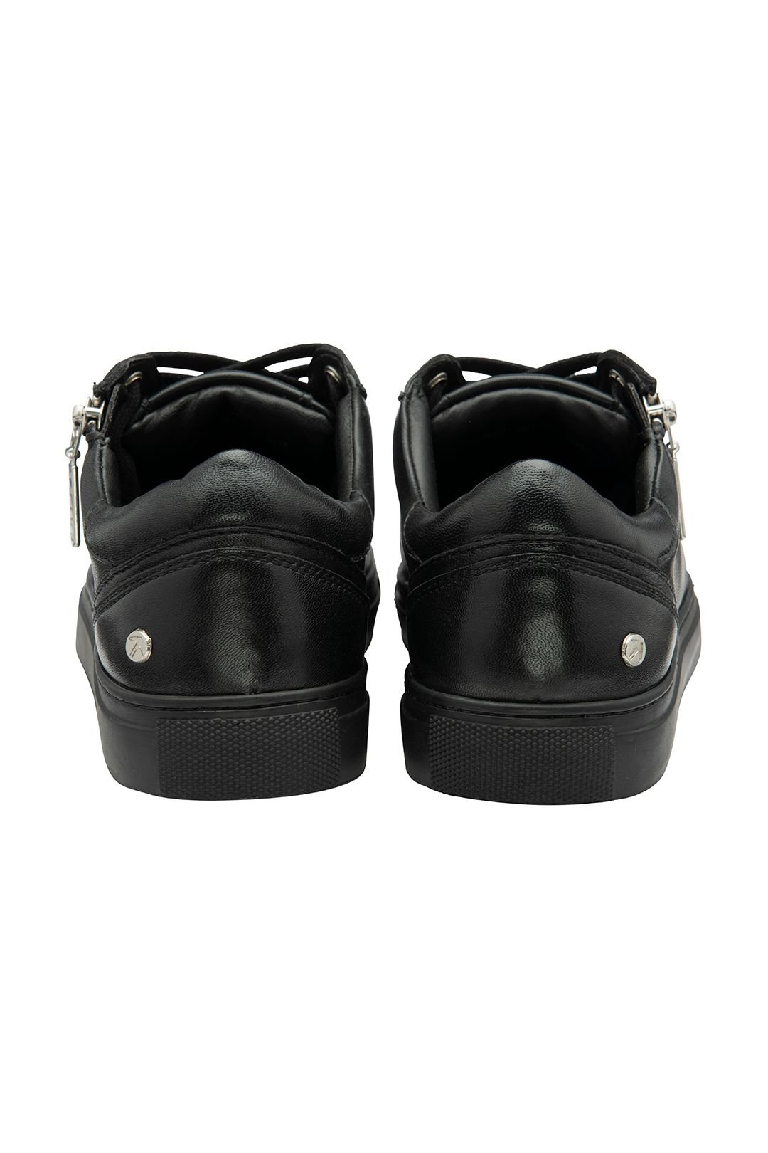 Ravel Ravel Women's 'Gage' Leather Zip-Up Trainers in Black - 3