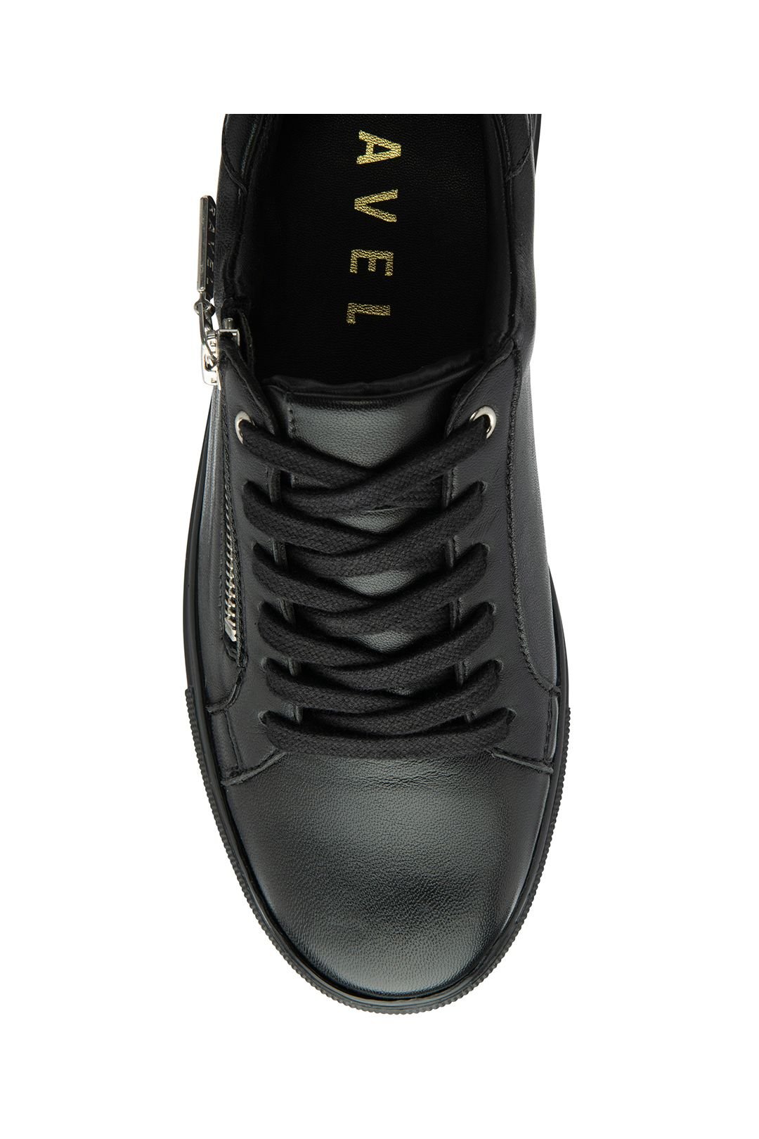 Ravel Ravel Women's 'Gage' Leather Zip-Up Trainers in Black - 4