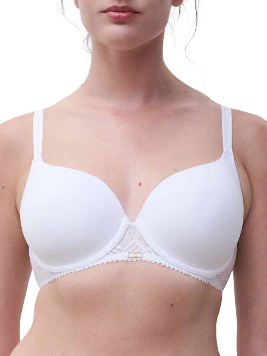 Chantelle Chantelle Women's Origins Covering T-Shirt Bra in White