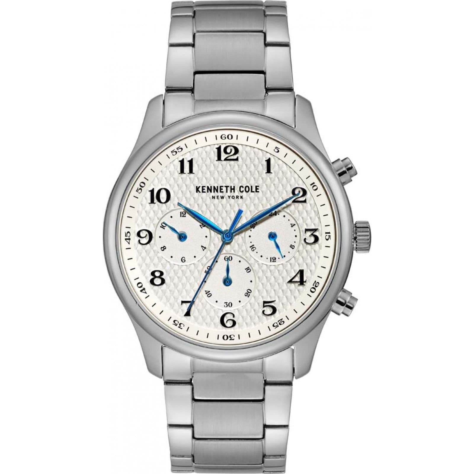 Kenneth Cole Kenneth Cole Men's KC51055001 Modern 42mm Quartz Watch in Silver