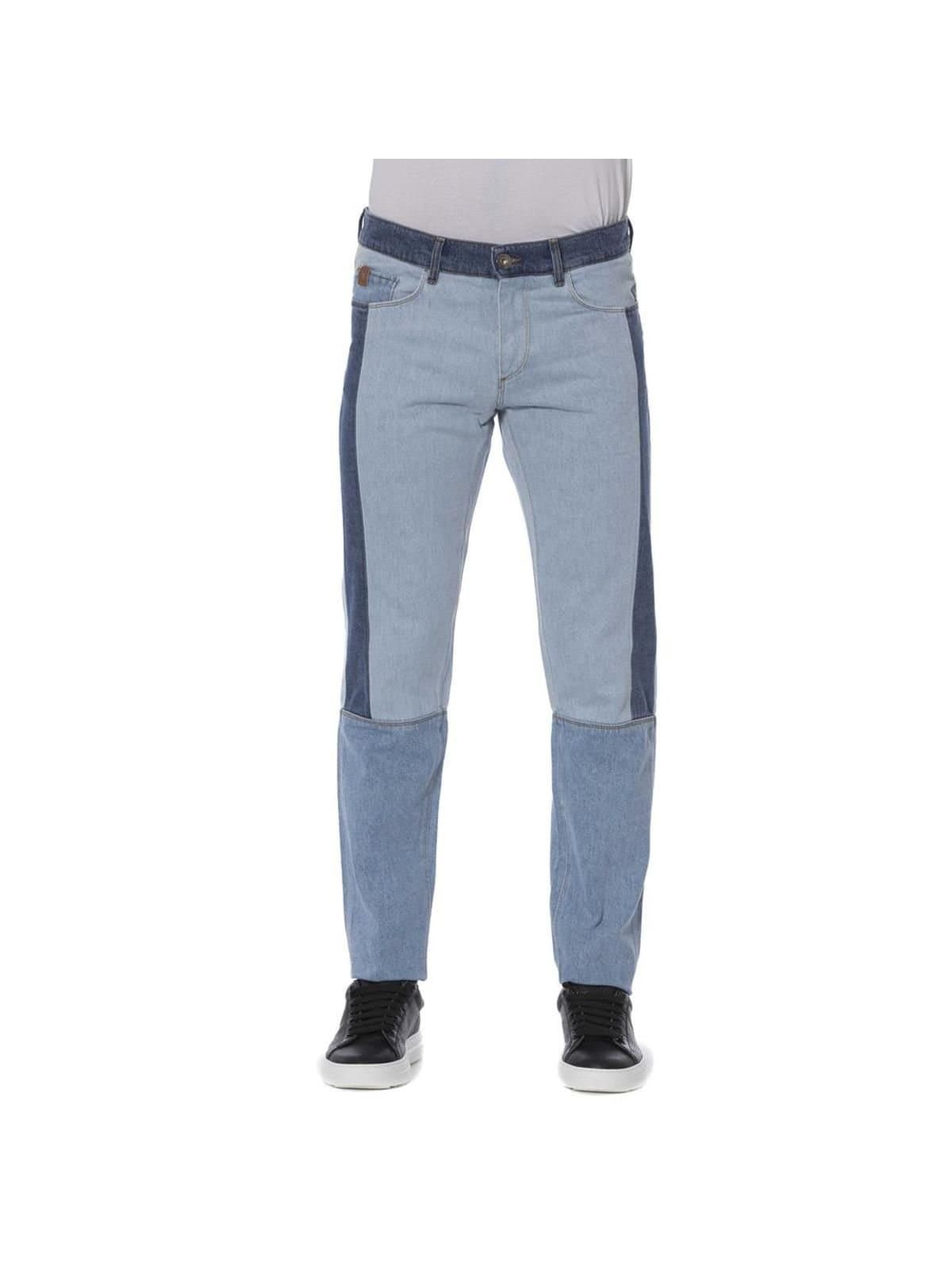 Trussardi Jeans Trussardi Jeans Men's Blue Cotton Jeans