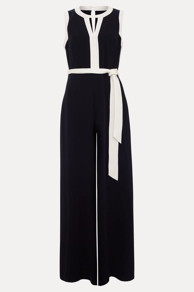 Phase Eight Phase Eight Women's Elowen Wide Leg Jumpsuit in Black - 2