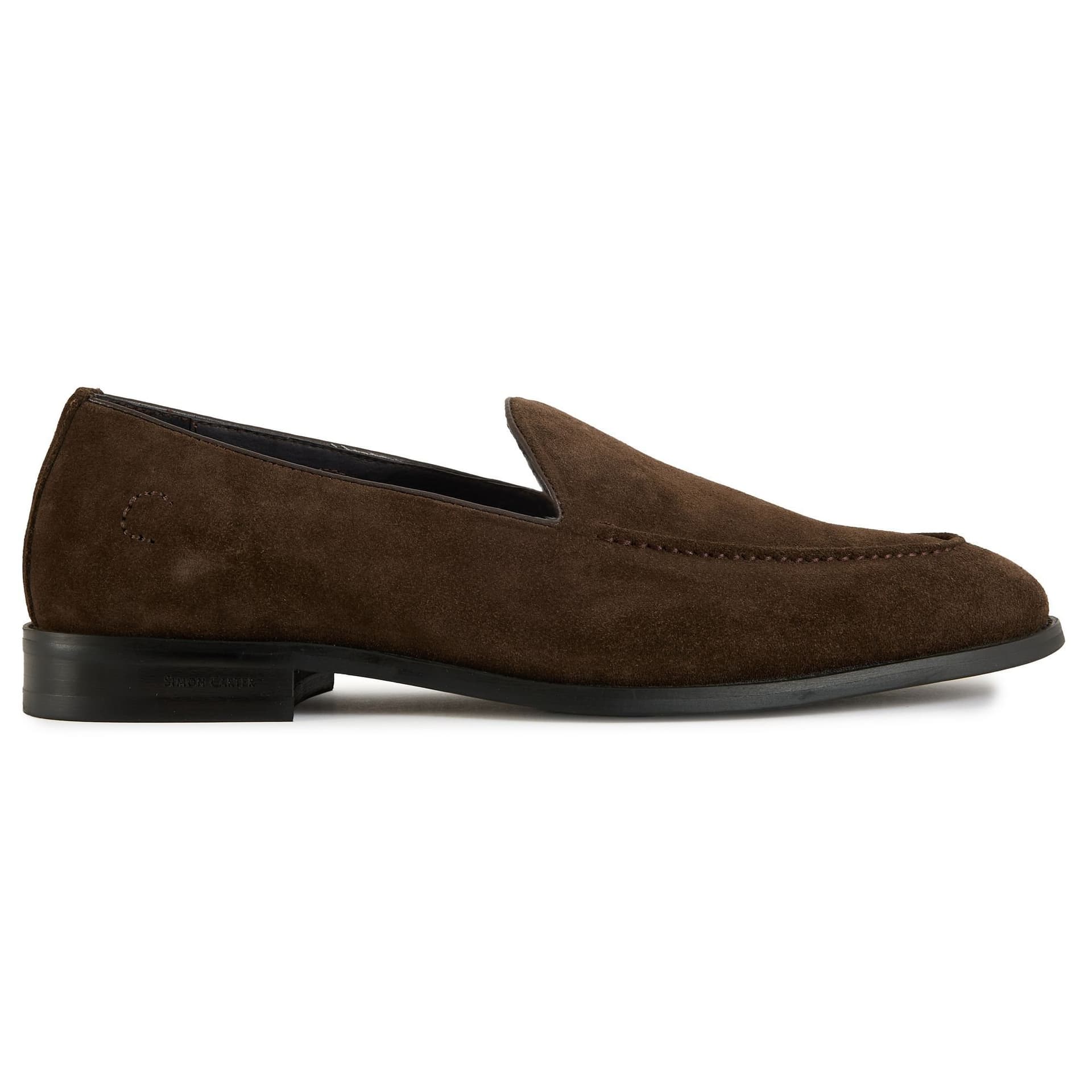Simon Carter SIMON CARTER Men's Fes Loafer Shoes in Brown