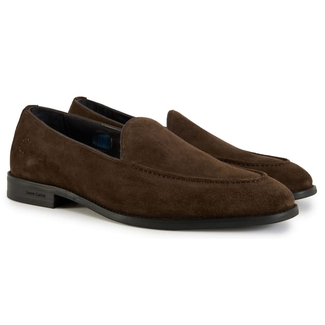 Simon Carter SIMON CARTER Men's Fes Loafer Shoes in Brown - 2