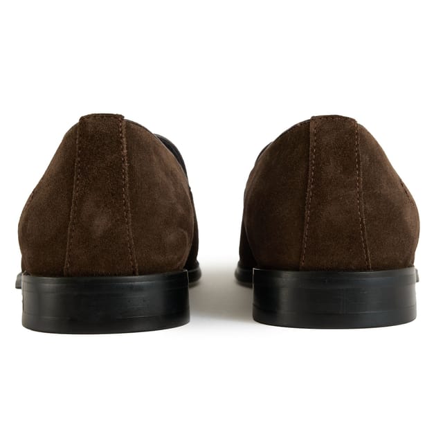 Simon Carter SIMON CARTER Men's Fes Loafer Shoes in Brown - 3