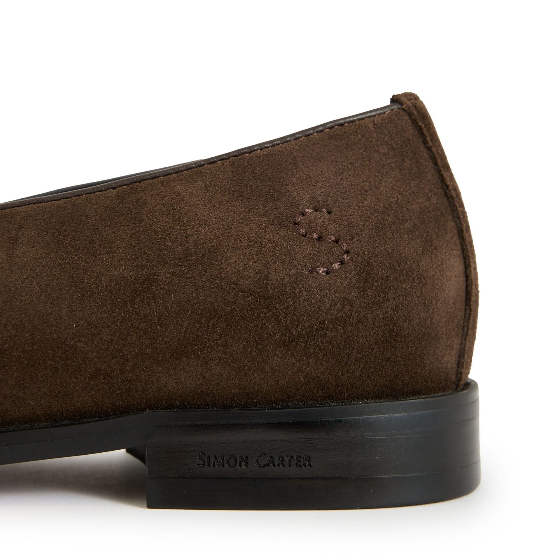 Simon Carter SIMON CARTER Men's Fes Loafer Shoes in Brown - 4