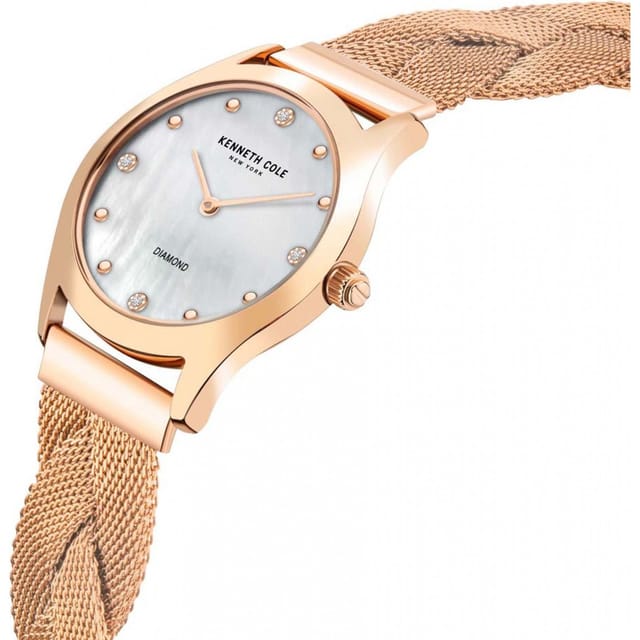 Kenneth Cole Kenneth Cole Women's KCWLG2105702 34mm Quartz Watch in Rose Gold - 3