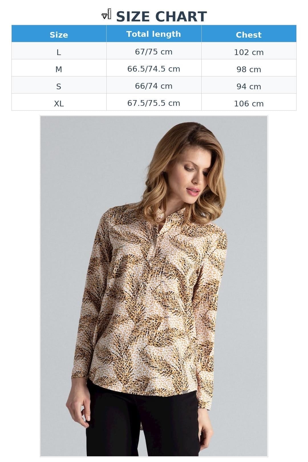 Love Lace Love Lace Women's Classic Long Sleeve Blouse with Snap Front Pocket - 4