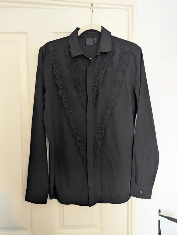 ASOS Shirt frill festival small