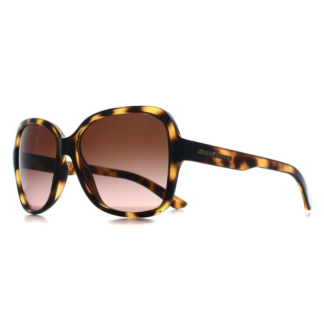 Armani Exchange Armani Exchange Women's Butterfly Shiny Havana Brown Gradient AX4029S - 2