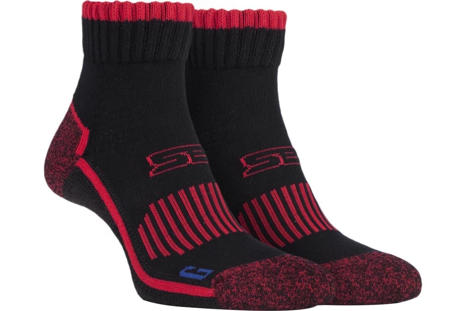SOCKSHOP Storm Bloc SOCKSHOP Storm Bloc Men's 1 Pair Storm Bloc High Ankle Length Hiking Socks in Black