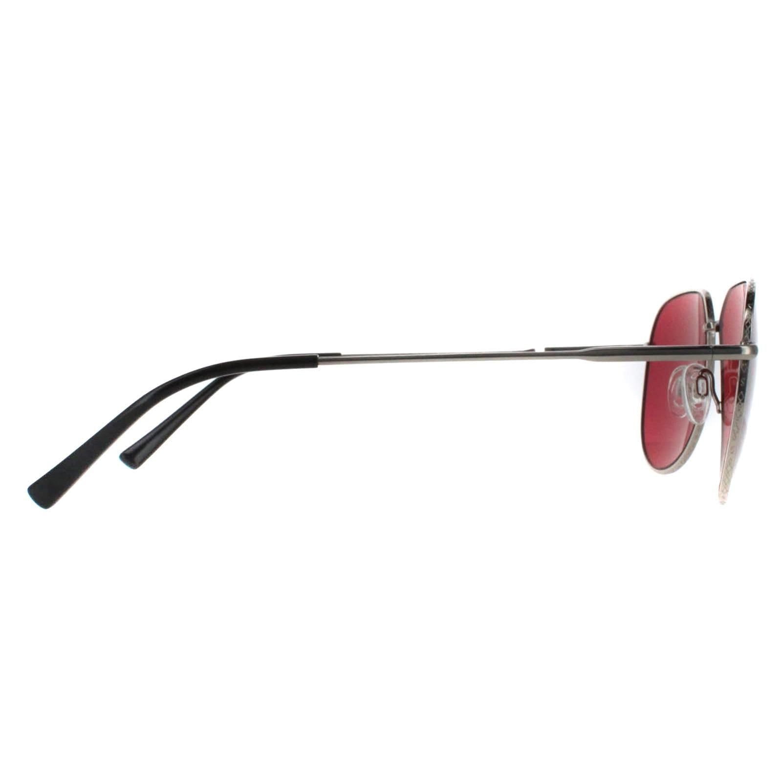 Serengeti Serengeti Men's Aviator Shiny Silver Mineral Sedona Polarized Haywood Small - 4