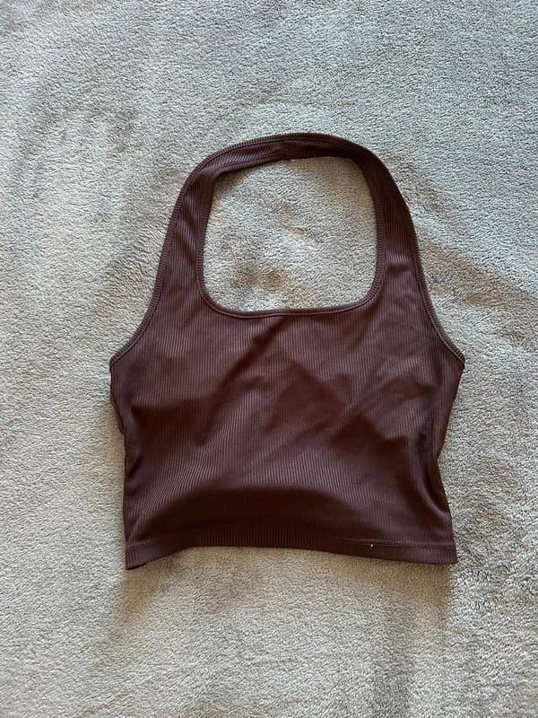 ASOS Halter neck crop top