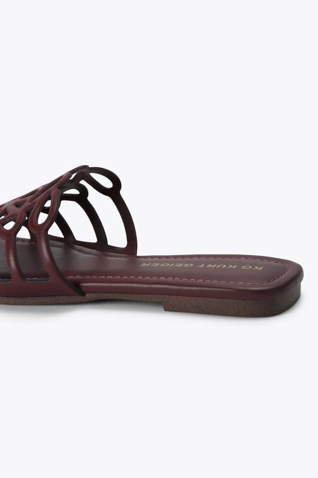 KG Kurt Geiger KG Kurt Geiger Women's 'Royale' Sandals in Wine - 3