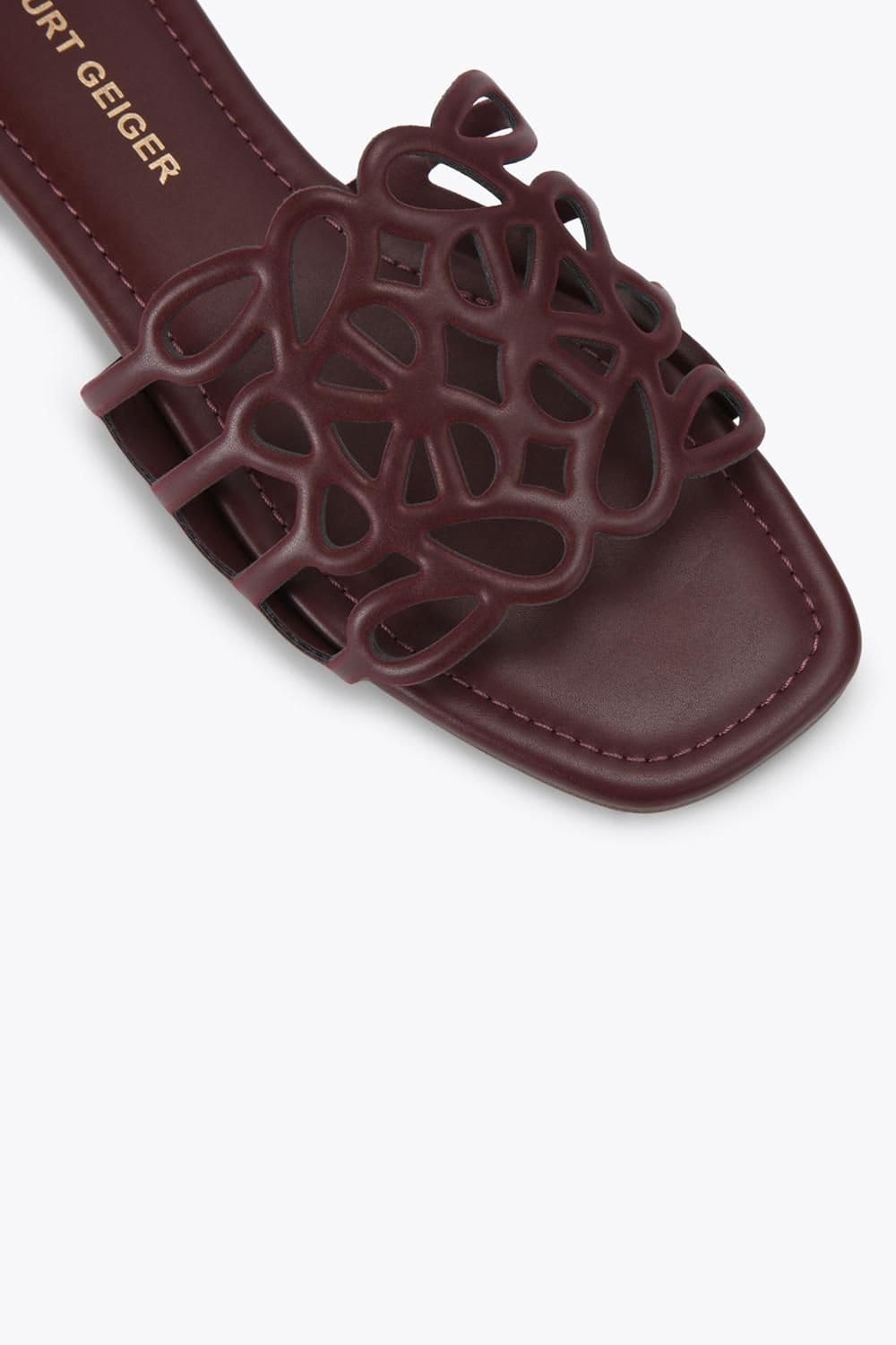 KG Kurt Geiger KG Kurt Geiger Women's 'Royale' Sandals in Wine - 4