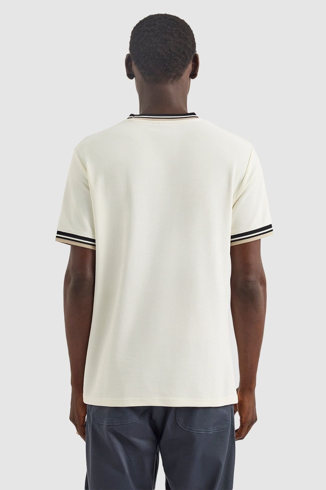 Nautica Nautica Men's Seaton T-Shirt in Off-White - 4