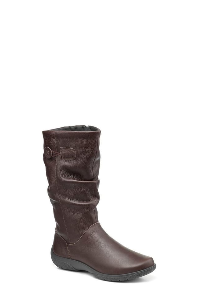 Hotter Hotter Women's Extra Wide 'Derrymore II Mid Calf Boots in Chocolate - 2
