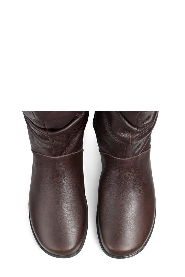 Hotter Hotter Women's Extra Wide 'Derrymore II Mid Calf Boots in Chocolate - 3