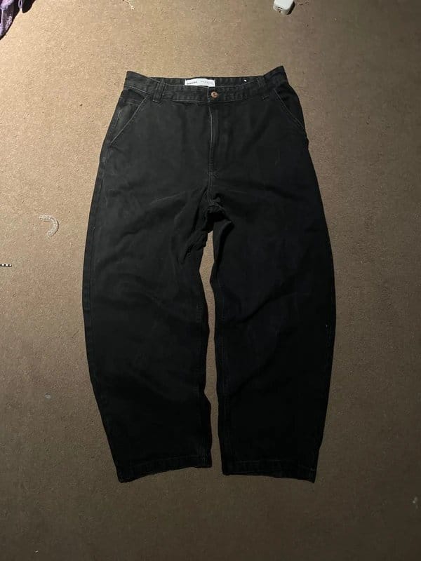 Bershka Black Baggy Jeans
