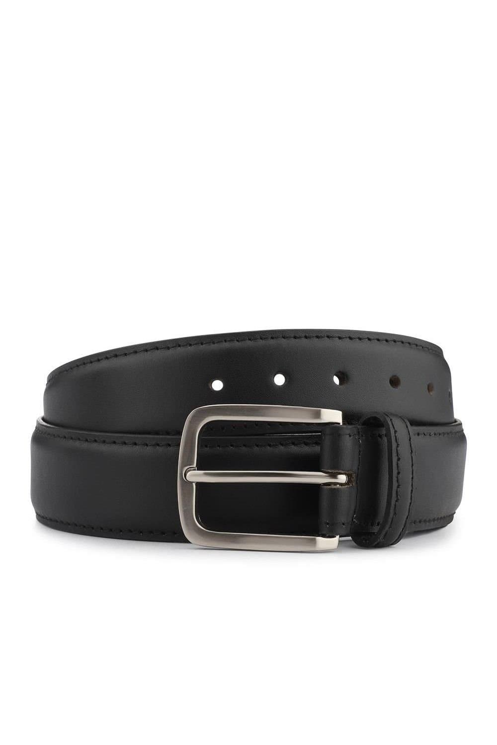 Jones Bootmaker Jones Bootmaker Men's Urban Leather Belt in Black